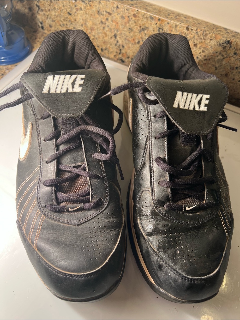 Nike Air Diamond Turf Men’s Black Sneakers Shoes Sz 11.5 Air Jordan